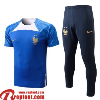 France T-Shirt bleu Homme 22 23 PL551