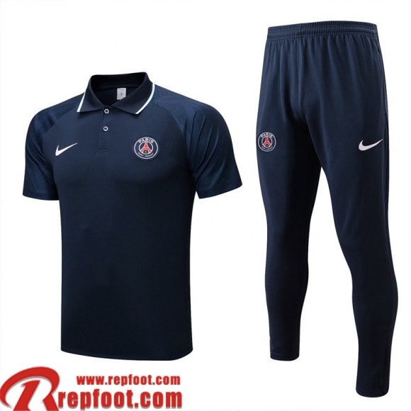 PSG Polo foot bleu Homme 22 23 PL556