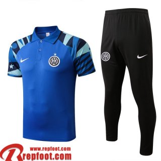 Inter Milan Polo foot bleu Homme 22 23 PL562