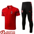 AC Milan Polo foot rouge Homme 22 23 PL574