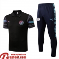 Manchester City Polo foot noir Homme 22 23 PL576