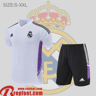 Real Madrid Polo foot Blanc Homme 22 23 PL580