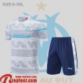 Marseille T-Shirt Blanc Homme 22 23 PL600 Marseille T-Shirt Blanc Homme 22 23 PL600