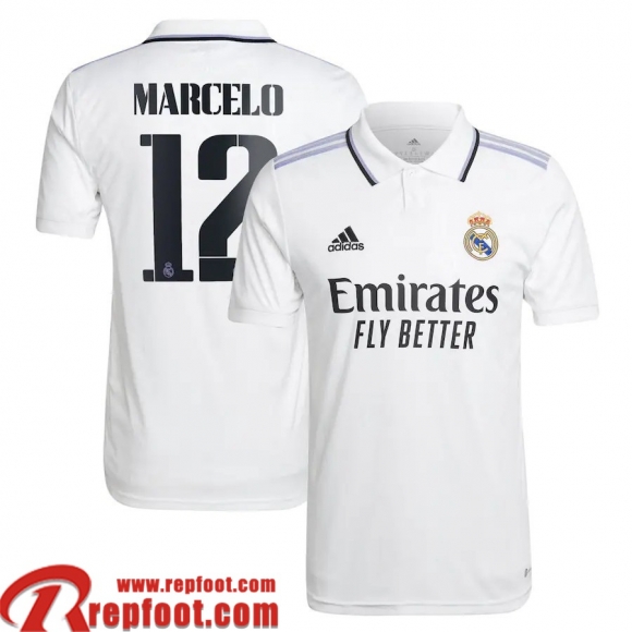 Real Madrid Maillot De Foot Domicile Homme 22 23 Marcelo 12  Real Madrid Maillot De Foot Domicile Homme 22 23 Marcelo 12