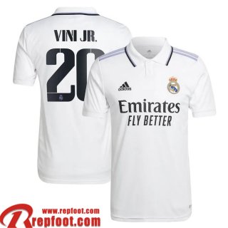 Real Madrid Maillot De Foot Domicile Homme 22 23 Vini Jr. 20