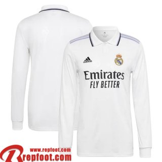 Real Madrid Maillot De Foot Manche Longue Domicile Homme 22 23