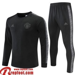 Manchester United Survetement de Foot noir Homme 22 23 TG274