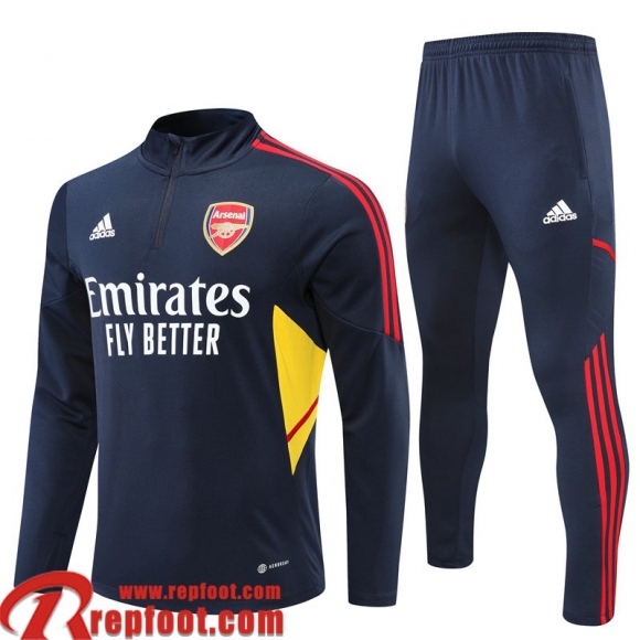 Arsenal Survetement de Foot bleu Homme 22 23 TG278