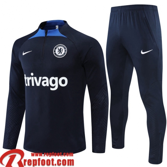 Chelsea Survetement de Foot noir Homme 22 23 TG290