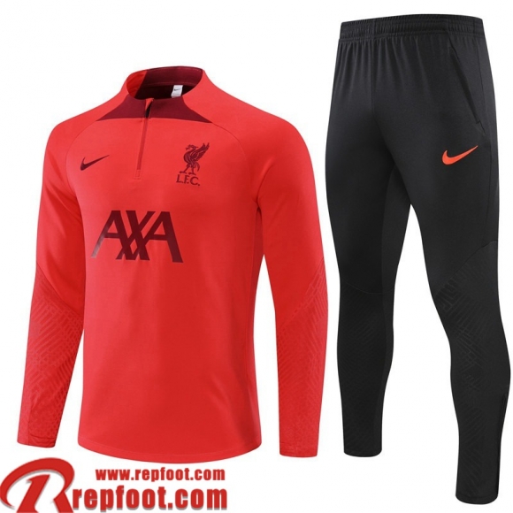 Liverpool Survetement de Foot rouge Homme 22 23 TG291