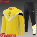 Dortmund Survetement de Foot jaune Enfant 22 23 TK301