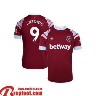 West Ham United Maillot De Foot Domicile Homme 22 23 Antonio 9