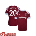 West Ham United Maillot De Foot Domicile Homme 22 23 Bowen 20