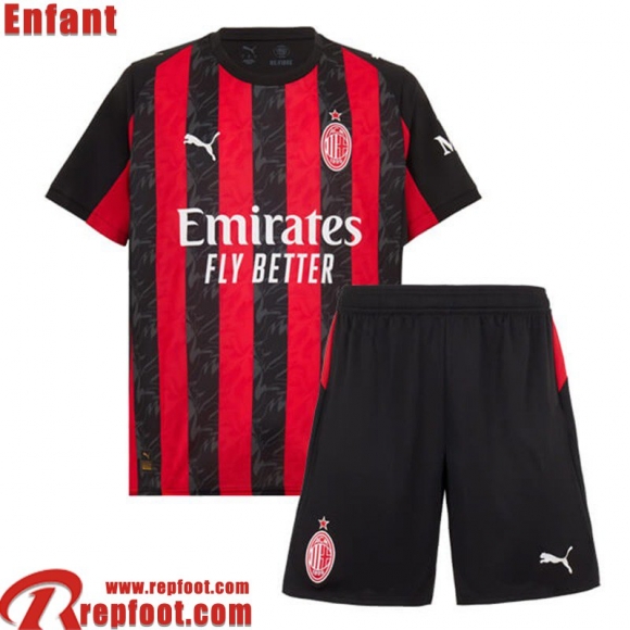 AC Milan Maillots De Foot Domicile Enfant 25 26