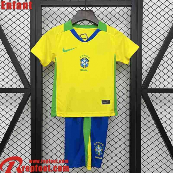 Bresil Maillots De Foot Domicile Enfant 2025 Bresil Maillots De Foot Domicile Enfant 2025