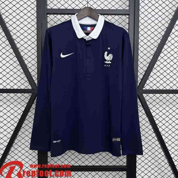 France Retro Maillots De Foot Domicile Homme 2014 FG826