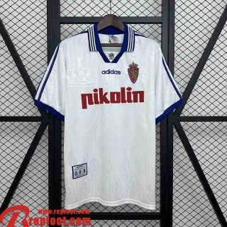 Zaragoza Retro Maillots De Foot Domicile Manche Longue Homme 97/98 FG827