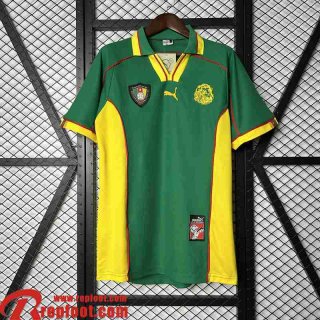 Cameroon Retro Maillots De Foot Domicile Homme 1998 FG838