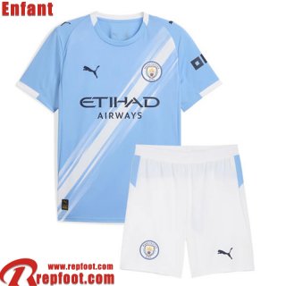 Manchester City Maillots De Foot Domicile Enfant 25 26