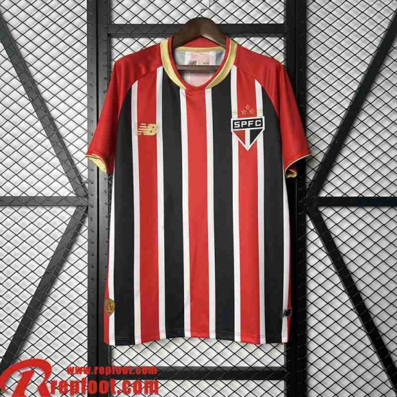 Sao Paulo Maillots De Foot Exterieur Homme 25 26