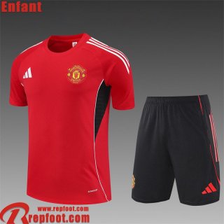 Manchester United KIT: T Shirt Enfant 25 26 H539