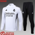 Real Madrid KIT: Survetement de Foot Enfant 25 26 C669