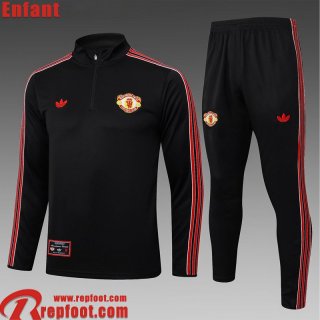 Manchester United KIT: Survetement de Foot Enfant 25 26 C670