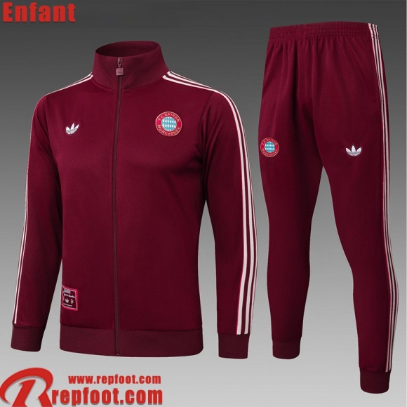 Bayern Munich KIT: Veste Foot Enfant 25 26 C671  Bayern Munich KIT: Veste Foot Enfant 25 26 C671