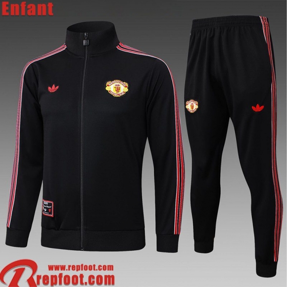 Manchester United KIT: Veste Foot Enfant 25 26 C674