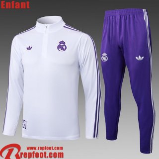 Real Madrid KIT: Survetement de Foot Enfant 25 26 C677