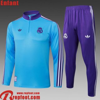 Real Madrid KIT: Survetement de Foot Enfant 25 26 C679
