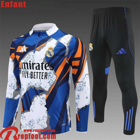 Real Madrid KIT: Survetement de Foot Enfant 25 26 C716  Real Madrid KIT: Survetement de Foot Enfant 25 26 C716