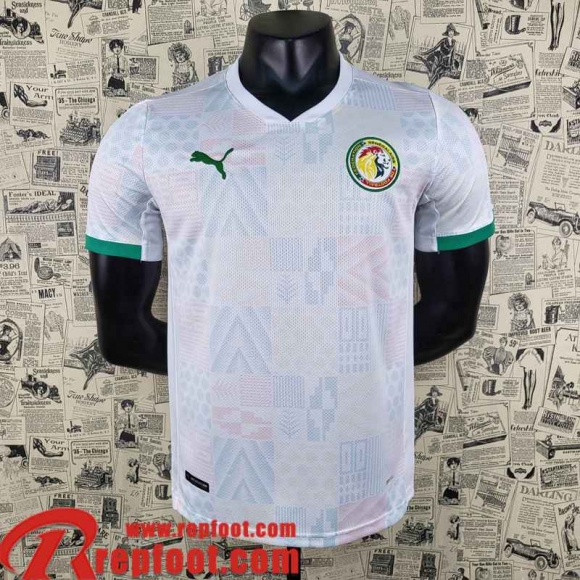 Senegal Maillot De Foot Blanc Homme AG03