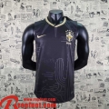 Bresil Maillot De Foot Noir Homme 22 23 AG35