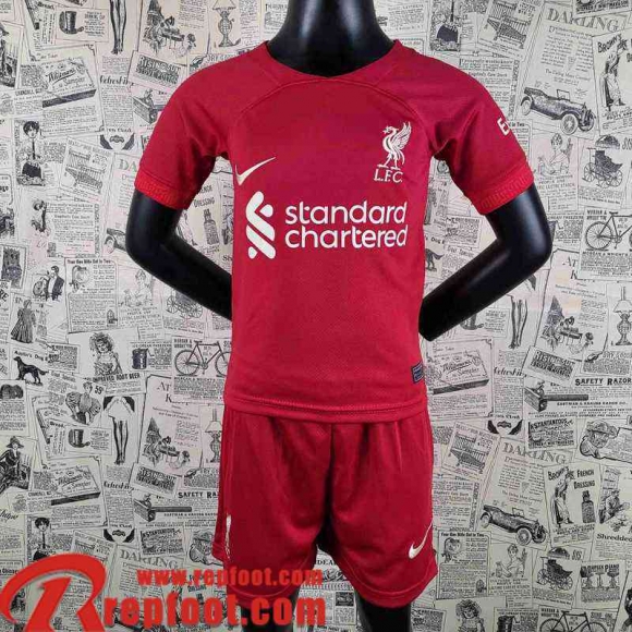 Liverpool Maillot De Foot Rouge Enfant 22 23 AK09