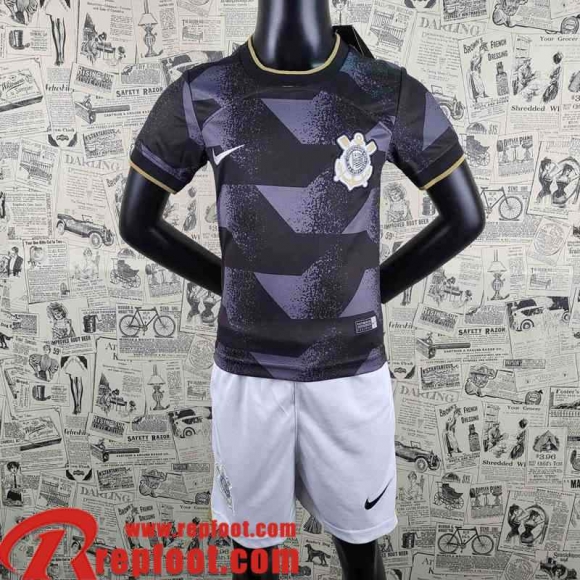 Corinthians Maillot De Foot Exterieur Enfant 22 23 AK31