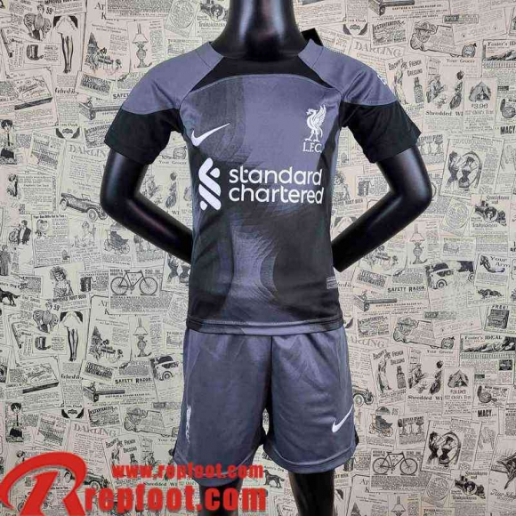 Liverpool Maillot De Foot Goalkeeper Enfant 22 23 AK60