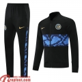 Inter Milan Veste Foot Homme noir 2021 2022 JK102