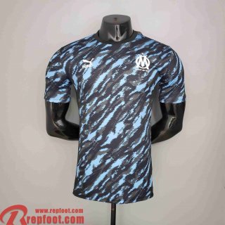 Marseille T-shirt Homme bleu 2021 2022 KT03