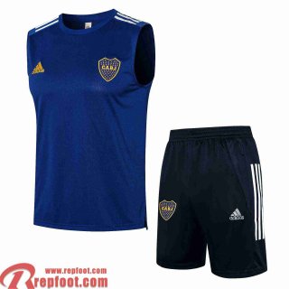 BOCA JUNIOR Sans manches Homme bleu 2021 2022 PL115