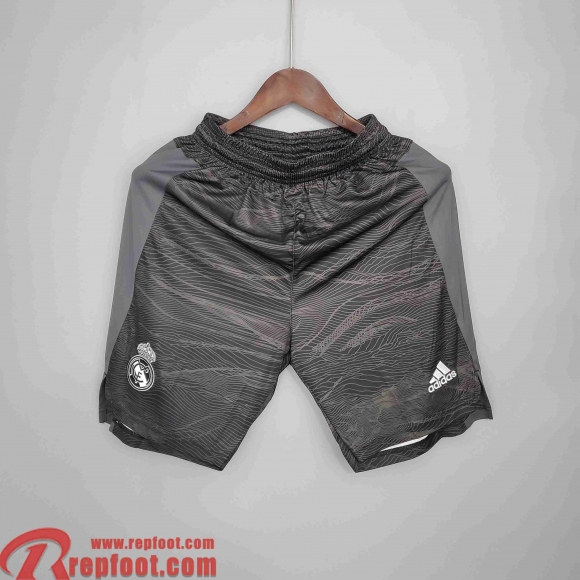 Real Madrid Short Foot Homme gris 2021 2022 DK20