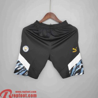 Manchester City Short Foot Homme noir 2021 2022 DK24