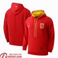 China Sweatshirt Foot Homme rouge 2021 2022 SW18