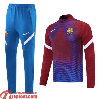 Barcelone Survetement Foot Homme rouge Bleu 2021 2022 TG48