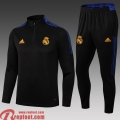 Real Madrid Survetement Foot Homme noir 2021 2022 TG55 Real Madrid Survetement Foot Homme noir 2021 2022 TG55