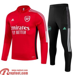 Arsenal Survetement Foot Homme rouge 2021 2022 TG60