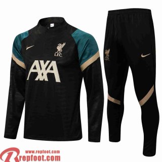 Liverpool Survetement Foot Homme noir 2021 2022 TG74