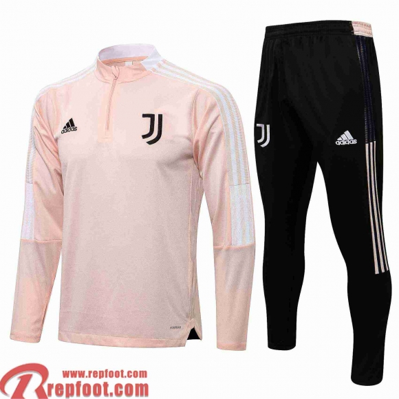 Juventus Survetement Foot Homme Rose 2021 2022 TG76