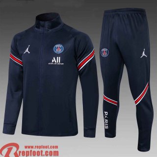 PSG Veste Foot Enfant bleu 2021 2022 TK47