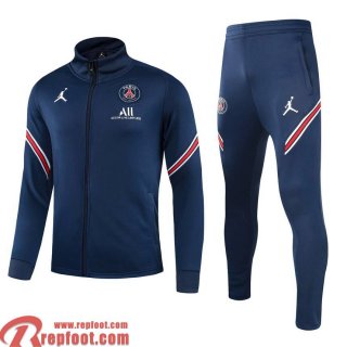 PSG Veste Foot Enfant bleu 2021 2022 TK54